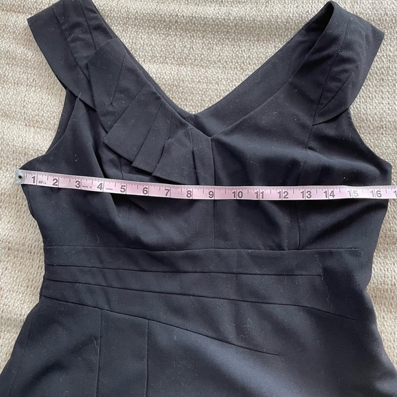 Anthropologie Floreat peplum top 4 Black - Picture 8 of 10